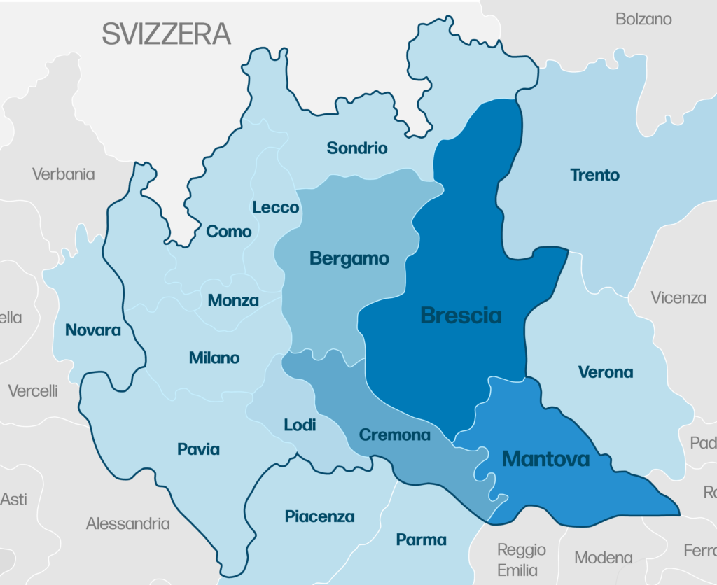 mappa province noicooperative