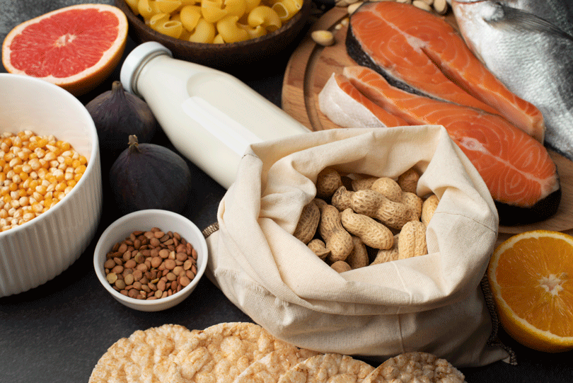 cibo sulla tavola - settore agroalimentare-pesca